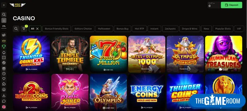 spellen-bij-HolyLuck-online-casino