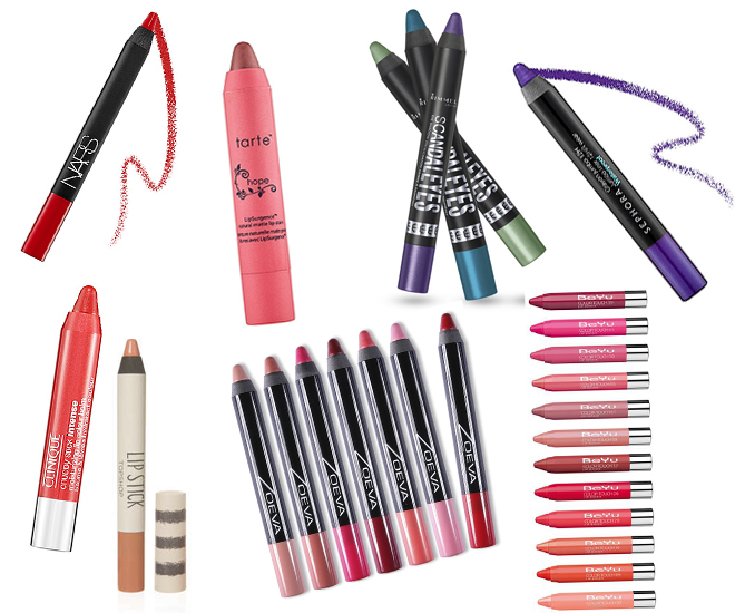Maquillajes en formato lápiz