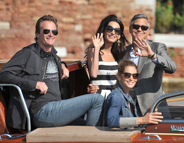 Boda de George Clooney y Amal Alamuddin