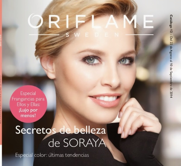 Soraya Arnelas imagen de Oriflame