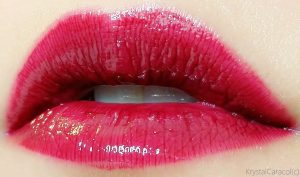 maquillaje de labios con gloss 