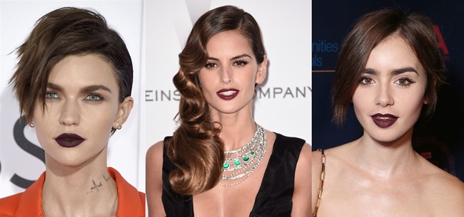Labios Oscuros, tendencia de maquillaje 17/18