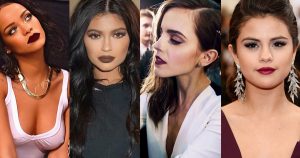 Labios Oscuros, tendencia de maquillaje 17/18