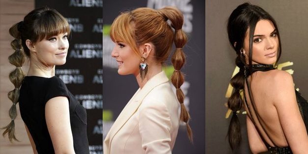 La Coleta Bubble es el peinado de moda de este invierno
